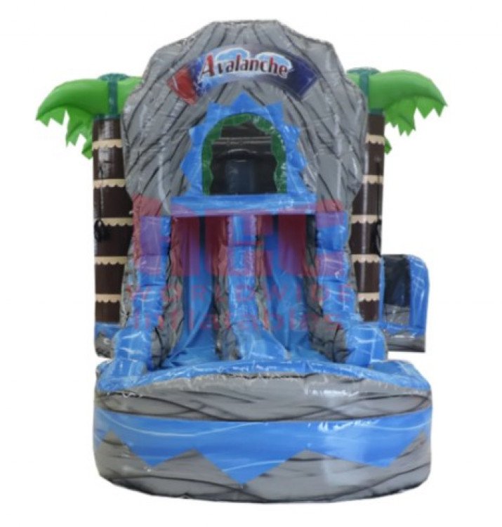 Avalanche Combo with Dual Lane and inflated pool Wet or Dry