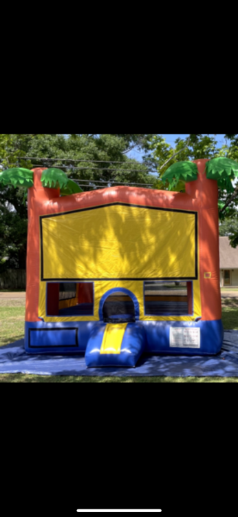 Tropical Palm Bounce House